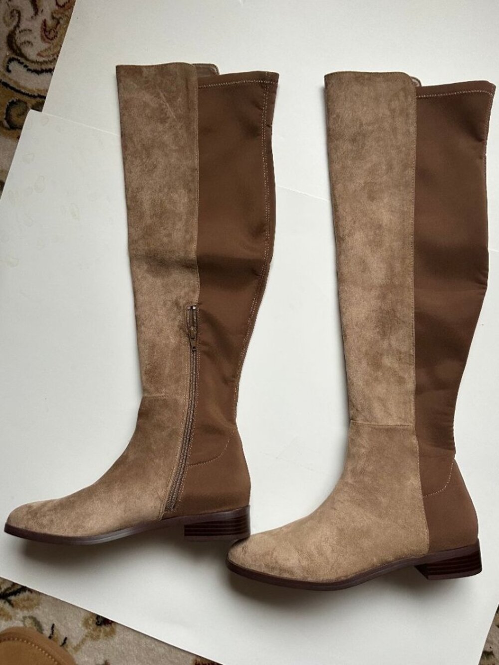 NEW J.Crew Faux Suede Tall boots size 8.5